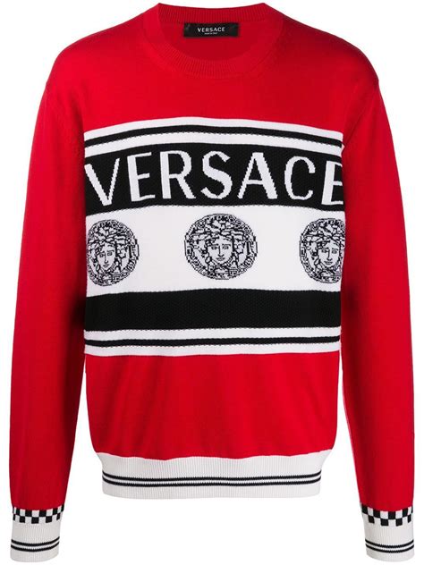 versace men's sweaters